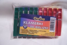 Klamerki do bielizny - plastikowe a`20