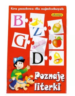 Gra puzzlowa - poznaję literki