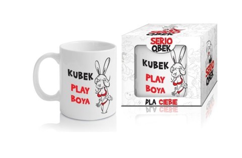 Kubek Serio 300ml Play Boy