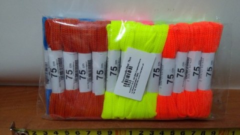Sznurowadła 25szt 75cm JASKRAWE Sznurowadła 25szt 75cm JASKRAWE