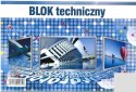 Blok 10szt. techniczny biały A4 | A4Q