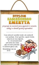 Dyplom do wypisania Emeryta