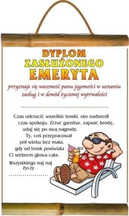 Dyplom do wypisania Emeryta