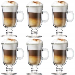 Kpl.6 szklanek do kawy latte IRISH 260ml.