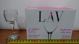 Kieliszki 6szt do likieru 55ml MISKET LAV MIS509