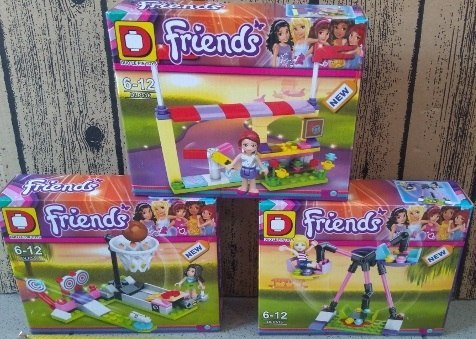 Klocki MAŁE PRZYGODY FRIENDS DLP516 Klocki MAŁE PRZYGODY FRIENDS DLP516