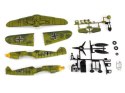 Plastikowy samolot BF-109 do składania 1:48 | ZA2589