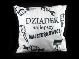 Poduszka - DZIADEK NAJLEPSZY MAJSTERKOWICZ SN49046-57P