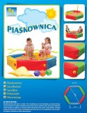 Piaskownica modułowa z przykryciem 120cm