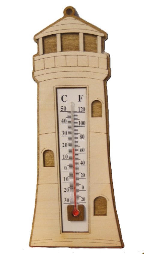 Termometr latarnia 21 x 9 cm - 106