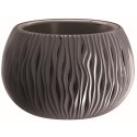 Doniczka BOWL SANDY 29x19 - antracyt