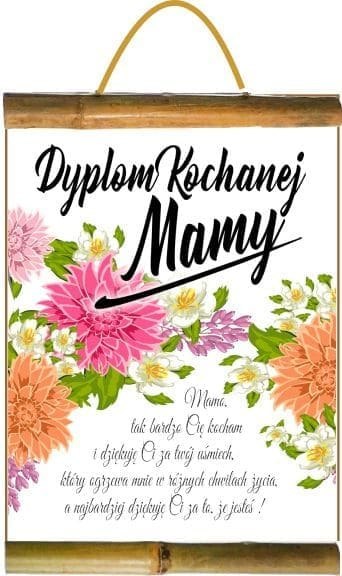 Dyplom Kochana mama DY159