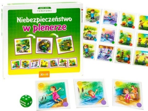 Gra edukacyjna niebezpieczeństwo w plenerze | GR0306