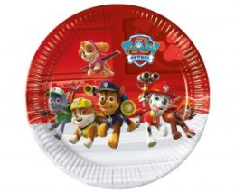 Talerzyki pap. Paw Patrol - Ready for Action 23 cm 8 szt. (plastic-free) sym. 93435