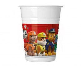 Kubeczki plastikowe Paw Patrol - Ready for Action (Nickelodeon) 200ml 8 szt. | 93556