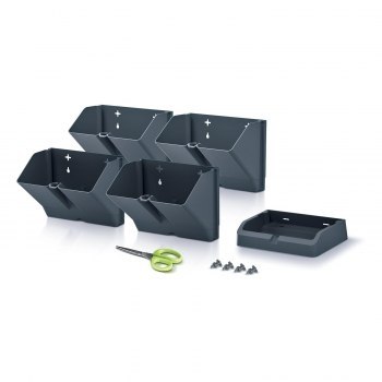 Ogród wertykalny stojący mini cascade antracyt IO1W200-S433 Ogród wertykalny stojący mini cascade antracyt IO1W200-S433