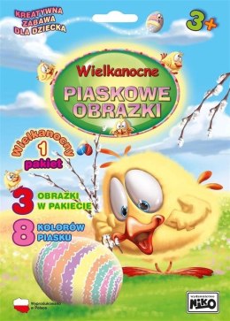 Wielkanocne piaskowe obrazki nr.1