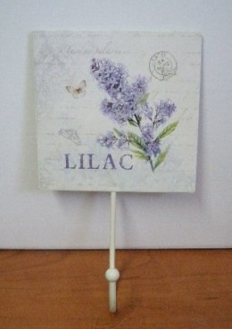 Wieszak metalowy LILAC 17cm HJ098-LIL