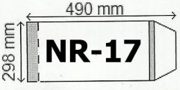 Okładka A4 regulowana 50szt. wys. 298mm | 0578