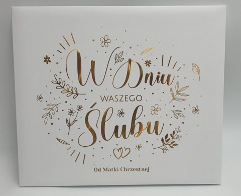 Album A4 Z okazji Waszego Ślubu od MATKI CHRZESTNEJ