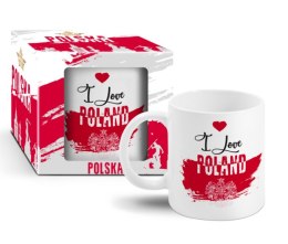 Kubek Boss 300ml Polska I love Poland