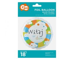 Balon foliowy Witaj w domu 18