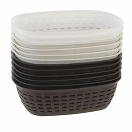 Koszyk plastikowy Plastic Forte Rattan 25,5 x 18 x 7,3 cm mix kolorów