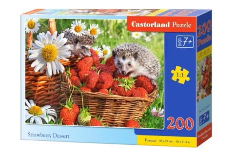 Puzzle 200 el STRAWBERRY DESSERT Castorland B-222025