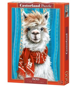 Puzzle 500 I am the lama CASTOR Castorland B-53308