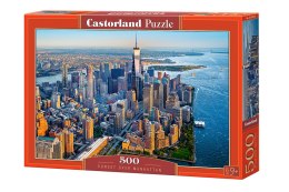 Puzzle 500 el. Sunset over Manhattan Castorland B-53674