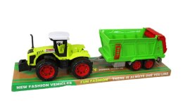 Traktor z rozrzutnikiem 37x10x9,5 cm w kloszu CH0010