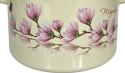 Garnek emaliowany z pokrywką Magnolia 4,5l/20cm