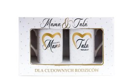 Kubek komplet Cudowana Mama / Wspaniały Tata Q 897