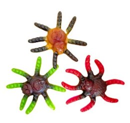 Żelki TARANTULE owocowe Halloween Trolli 75szt. x 13g