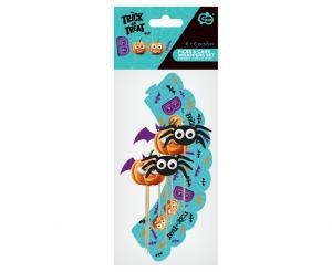Zestaw pikerów i papilotek do muffinek Boo, 6 + 6 szt. RV-PPBO Zestaw pikerów i papilotek do muffinek Boo, 6 + 6 szt. RV-PPBO