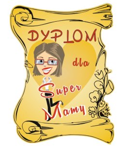 Dyplom dla Super Mamy 18 x 13 cm. P556W1