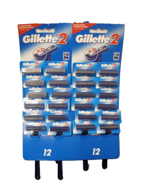 Golarki 24szt GILLETTE 2 Golarki 24szt GILLETTE 2