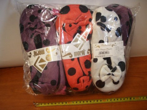 Kapcie balerinki 6szt CDW800-5321 341036 Kapcie balerinki 6szt CDW800-5321 341036