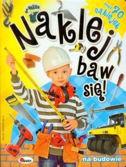 Naklej i baw się + 70 naklejek na budowie 509208