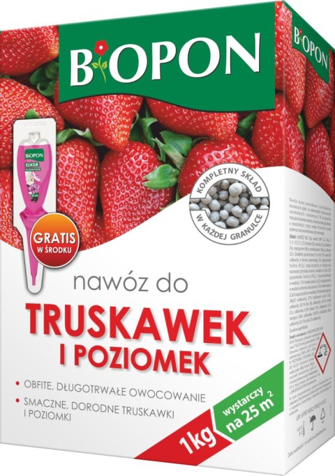 Nawóz do truskawek i poziomek 1kg BIOPON