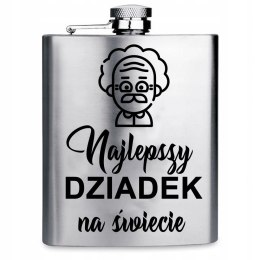 Piersiówka ze stali nierdzewnej na Dzień Dziadka