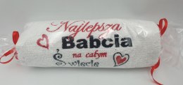 Ręcznik cukierek 50 x 10 cm Najlepsza Babcia na całym świecie