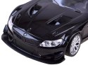 Auto sportowe sterowane radiowo czarne BMW Z4 pilot 1:24 RC0347