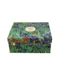 2 filiżanki luxury ze spodkami IRISES Van Gogh