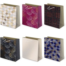 Torebki ozdobne 10szt. T-2 AVANTGARDE set 17 Dots&squares 22,5 x 31,5 x 10,8 cm