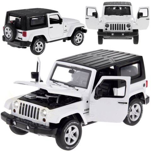 Auto metalowe terenowe Jeep Wrangler metalowy 1:32 MSZ ZA3751