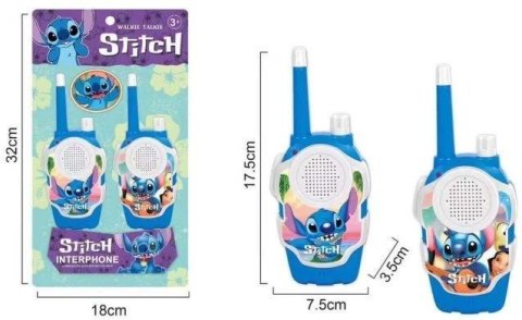 Walkie talkie na blistrze STICH