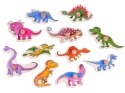 Puzzle drewniane dinozaury 11 elementów układanka ZA4723