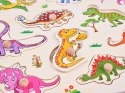 Puzzle drewniane dinozaury 11 elementów układanka ZA4723