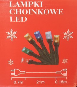 Lampki choinkowe 300 LED białe zimne L-160BZ